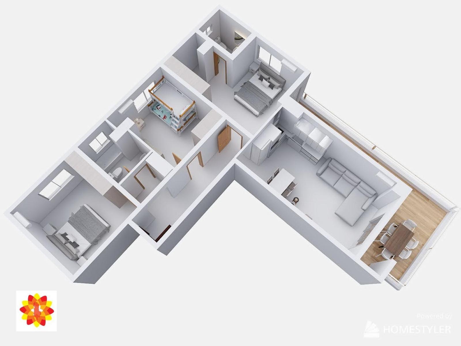 Colorful Sea View Apartment Sarandë 外观 照片