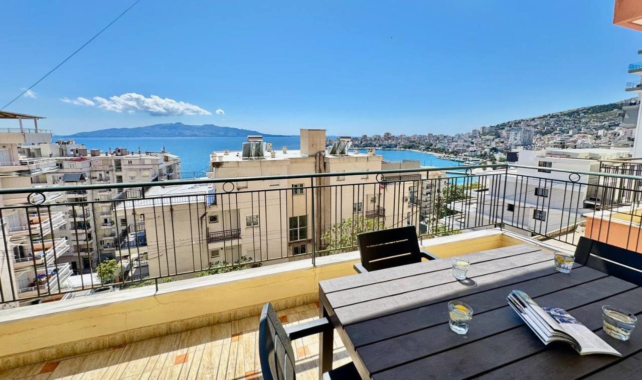 Colorful Sea View Apartment Sarandë 外观 照片